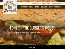 Tablet Screenshot of fonzietheburgershouse.com